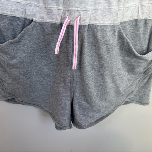 Ivivva Girls Youth Size 14 Gray Short Sleeve Drawstring Romper Girls Athleisure - Picture 3 of 8